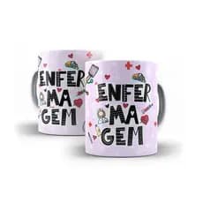 Caneca Personalizada Profissões Enfermagem