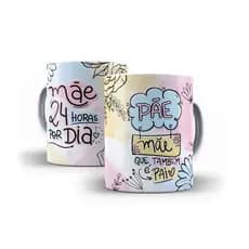 Caneca Personalizada Mãe 24 horas por dia
