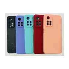 Capa Case de Silicone com Veludo para Poco M4 Pró 5G