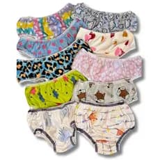 kit com 10 Calcinha infantil Kids