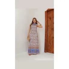 Vestido Feminino Costa Nua Com Bojo Frente Única