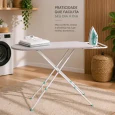 MESA DE PASSAR ROUPA TÁBUA TÉRMICA DOBRÁVEL LEVE PRATICA