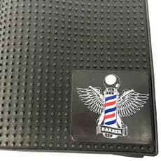 Tapete de Bancada para barbeiro Antiderrapante 24x40cm Barbearia