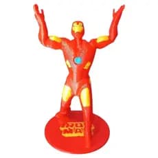 Miniatura 3D Exclusiva Homem de Ferro Iron Man – Action Figure Decorativa Sporte Placa de vídeo RX RTX RYZEN CORE