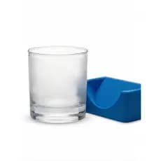 Suporte Base Para Fazer Gelo Diagonal No Copo De Whisky 300ml Bar