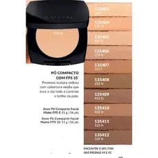 Pó compacto Facial Avon 11g