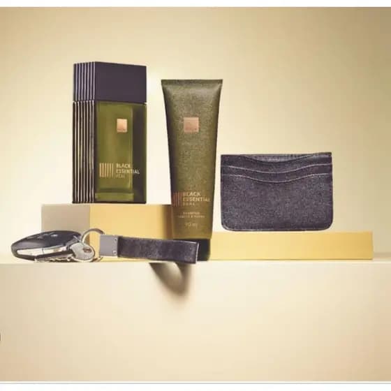 Kit Essential Real com Shampoo e porta cartão 100ml