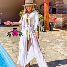Saida de Praia - kimono /Cardigan Verâo