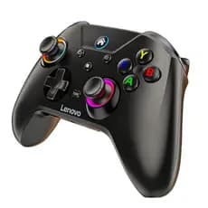 Controle Gamer Bluetooth Lenovo S02 Sem Fio RGB Joystick 6 Eixos Vibração Gamepad PC, Android, iOS e Nintendo Switch