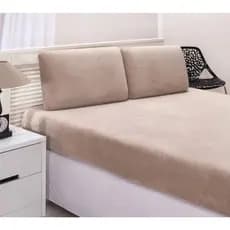 Jogo de Lençol Plush 3pçs em Manta Casal Padrão