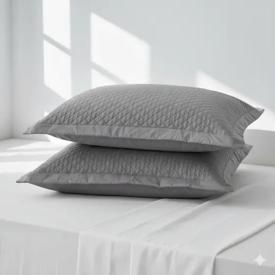 Kit 2 Portas Travesseiro Matelado Com Aba Fronha Para Travesseiro Capa De Travesseiro