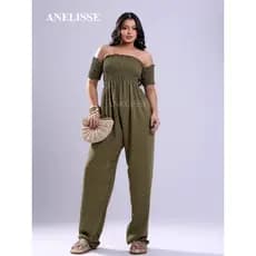 Macacão Longo Feminino Pantalona Tomara Que Caia Ombro a Ombro em Lastex