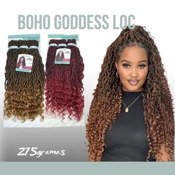BOHO GODDESS LOC CHEREY 275 GRAMAS 22 POLEGADAS