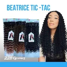 TIC TAC LUXO -  BEATRICE 7 CLIP-IN 7 PC-  SER MULHER 228G 60 CM