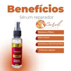 Bioserum Reparador Ser Mulher para Cabelos Orgânicos e Bio proteina