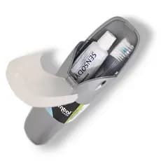 Case Dental com Tampa Automática - Porta Objetos Multiuso