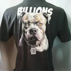 Camiseta Masculina Original Dog Premium Gola Redonda Preta Não Desbota/Encolhe