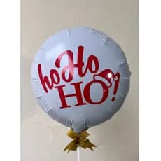 Kit Adesivo Vinil Natal Ho Ho Ho • Para Balão 10 Polegadas • Adesivo de Natal para Balão Metalizado