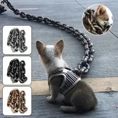 Corrente De Tração Para Cães , Simulação De Ferro Semelhante À Vida Cachorro E Gato