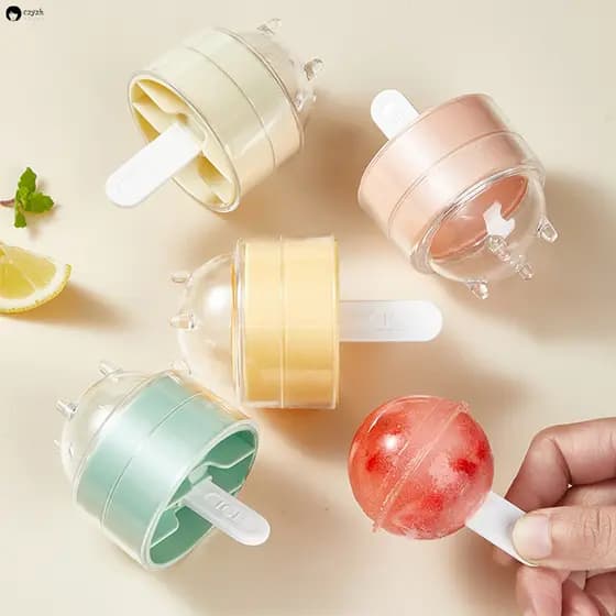 Molde De Picolé De Bola De Gelo DIY Ferramenta Prática De Fabricação De Sorvete Para Cozinha