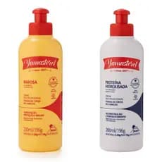 Creme Capilar pré poo Yamá Yamasterol Com Babosa E D-pantenol Amarelo ou Branco 200g (escolha o seu)