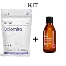 Dolomita + Rosa Mosqueta Kit Clareador Farmax (200gr + 100ml)