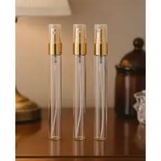 kit Vidros para perfume amostra e lembrancinha, vidro de bolsa 10ml C/5 unidades