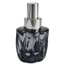 Kit Frasco de Spray Vidro Cr 80 ml Com Válvula Para Perfume Preto
