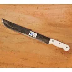 Facão de aço carbono 10 polegadas cabo de polietileno maciço
