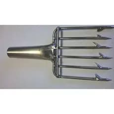 Fisga inox 06 farpas 10x10cm  ARTEINOXX