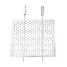 Grelha de Inox Tela moeda  - 58x50cm-Espessura 2,5mm-ArteInoxx
