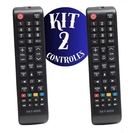 Controle Remoto Compatível TV Samsung Smart TV