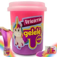 Slime De Unicórnio 152g Gelele Massinha Meleca