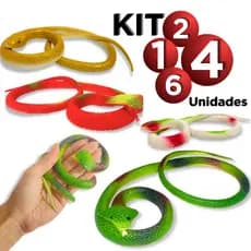 Cobras Falsas De Brinquedo Realista Grande De Borracha