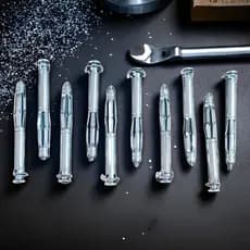 Grampos Rebites Parafusos De Expansao Metal Kit 05un M6x90mm