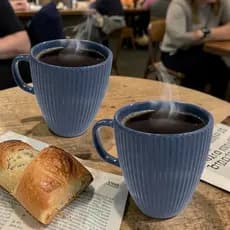 Kit De Canecas De Porcelana Para Café Chá Bebidas 230ml Lume