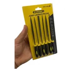 Jogo De Limas Agulha 15cm 6 Peças