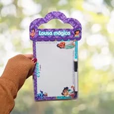 Lousa Mágica 3 em 1 Aladdin - Lousa mágica Aladin - Lembrancinha Aladim - Lousa Jasmine