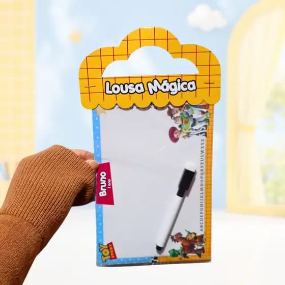 Lousa Mágica 3 em 1 Toy Story -  Lousa Mágica TOY STORY - Lembrancinha Toy Story