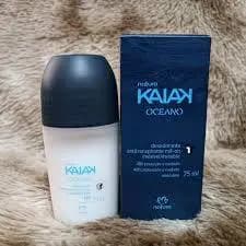Desodorante Roll-on Kaiak Oceano Masculino 75 ml