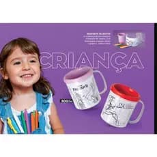Caneca com Desenho para Pintar - Frozen II