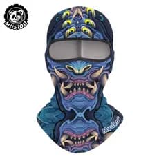 Musion Original Devil Yaksha Balaclava Facial Completa Para Proteção Solar À Prova De Poeira E Estilo Caveira Durante Pa
