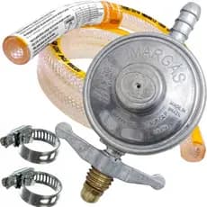 Kit Instalação de Gás 13kg Completo ImarGás Mangueira 1,50m + 2 Abraçadeiras