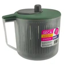 Secador de SALADAS - Seca Salada Centrifuga - Compacto 2.5L Prático, útil, funcional e lindo design!
