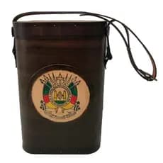 Mateira Porta Chimarrão Recouro Térmica de 1 Litro Brasão RS Ecologicamente Correto
