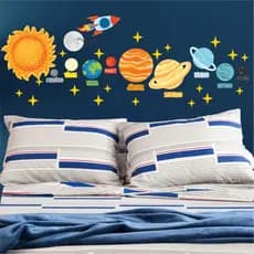 Adesivo de Parede Sistema Solar