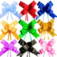 Kit 100 laço Fácil Liso 18mm x 34cm Praticidade e Elegância