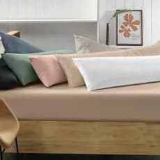 Fronha Travesseiro de Corpo Xuxão  Body Pillow Antelburg Toque Acetinado Macio e Aveludado 40 x 1,30