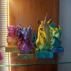 Bustos Decorativos - Criaturas Místicas