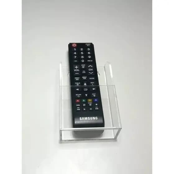 Suporte Porta Controle Remoto De Parede E Mesa Premium